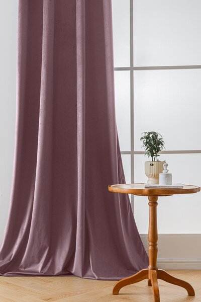 Draperie opaca VELVET mov deschis 140x250 cm Agatat: Rejansa