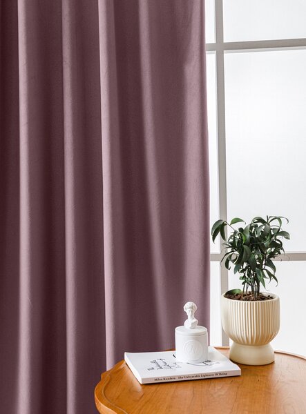 Draperie opaca VELVET mov deschis 140x250 cm Agatat: Rejansa