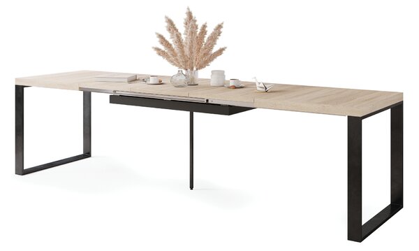 Mazzoni AVARI Stejar Sonoma - MASĂ LOFT PENTRU LIVING/SUFRAGERIE EXTENSIBILĂ până LA 270 sau 290 cm!