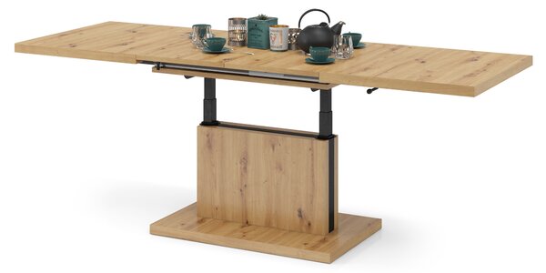 Mazzoni ASTON Stejar Artisan - MĂSUȚĂ EXTENSIBILĂ MODERNĂ MĂSUȚĂ DE CAFEA
