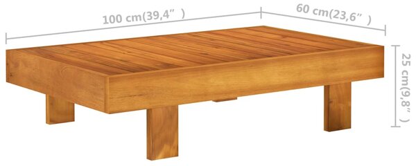 Set mobilier de gradina din 2 piese, KENAY