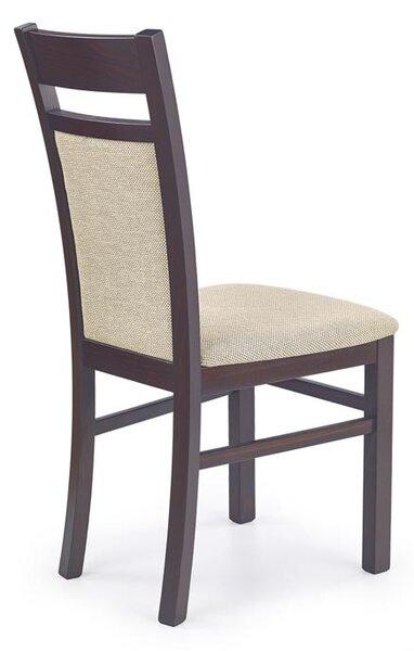 Scaun de sufragerie Garret 2 (nuc închis + bej). 796148