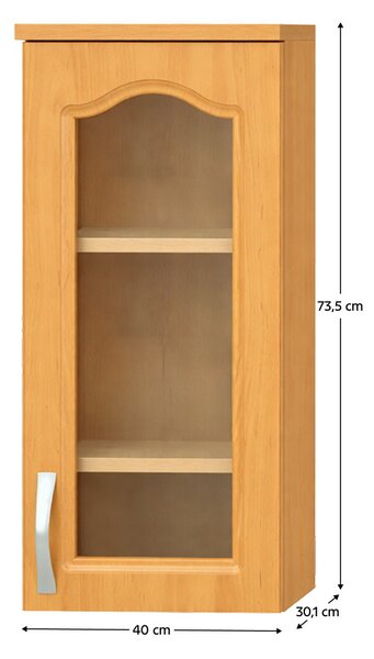 Dulap superior de bucătărie Leite MDF klasik W40S/D arin (D). 788951