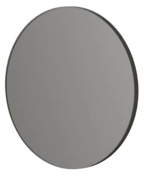 Oglinda rotunda perete DOMINICA, stejar, PAL laminat, 80x80 cm