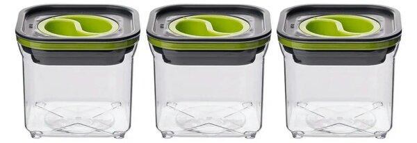 Set 3 recipiente 503HRN1149, plastic, 700 ml
