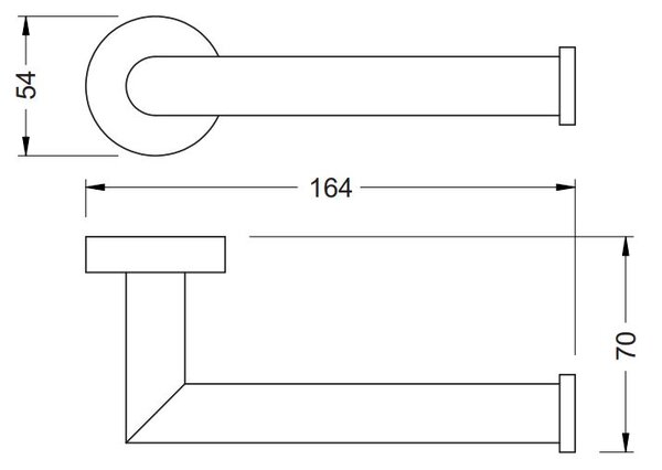 Stella Classic suport pentru hârtie igienică crom 07.445