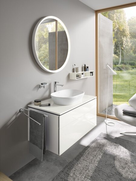 Duravit D-Neo lavoar 60x40 cm ovale de blat alb luciu 2372600070