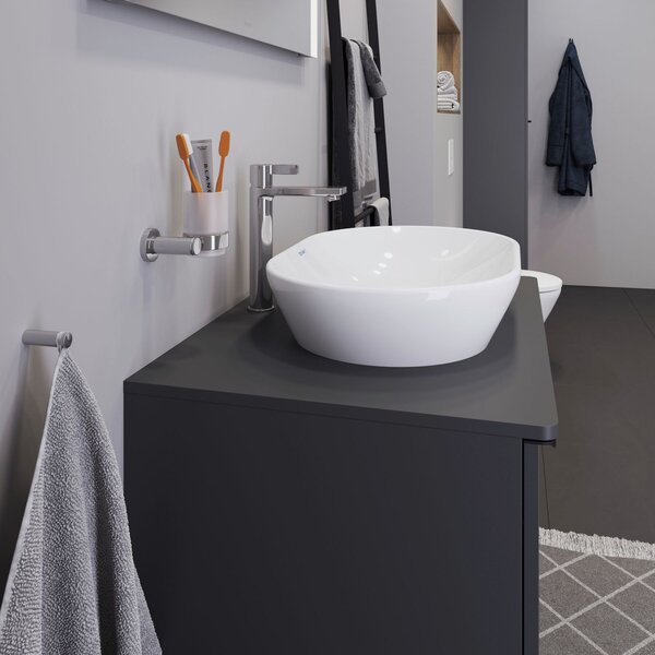 Duravit D-Neo lavoar 60x40 cm ovale de blat alb luciu 2372600070