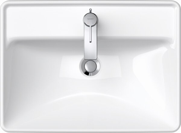 Duravit D-Neo lavoar 60x44 cm dreptunghiular încastrat alb luciu 0357600027