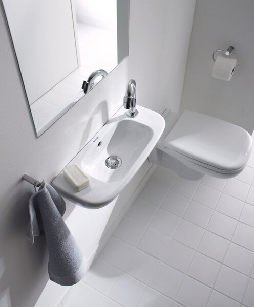 Duravit D-Code lavoar 50x22 cm semicircular clasică alb luciu 07065000082