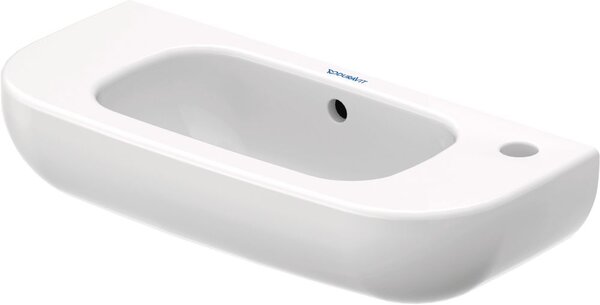 Duravit D-Code lavoar 50x22 cm semicircular clasică alb luciu 07065000082