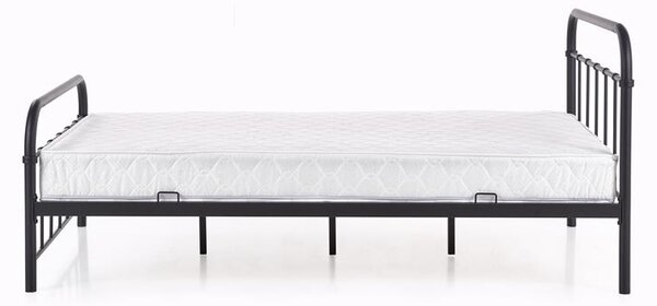 Pat de o persoană 120 cm Lashell 120 (fără saltea) (negru). 1039456