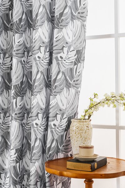 Draperii design FLOCUS 140x270 cm (2 buc), cu model