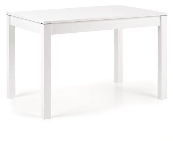 Masă de sufragerie extensibilă 118-158 cm Mauric (alb) (pentru 4 6 persoane). 1047997
