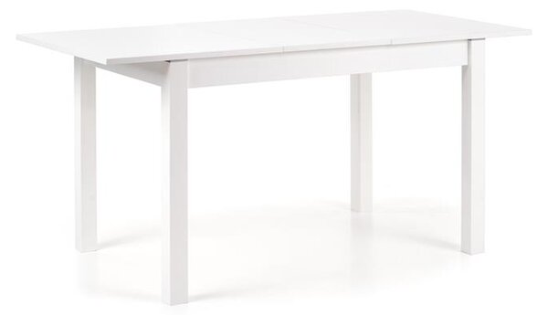Masă de sufragerie extensibilă 118-158 cm Mauric (alb) (pentru 4 6 persoane). 1047997