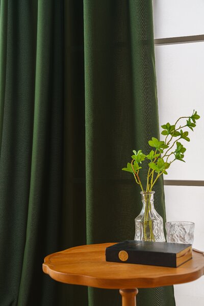 Draperie OXFORD LIGHT 140x250 cm, verde inchis Agatat: Rejansa