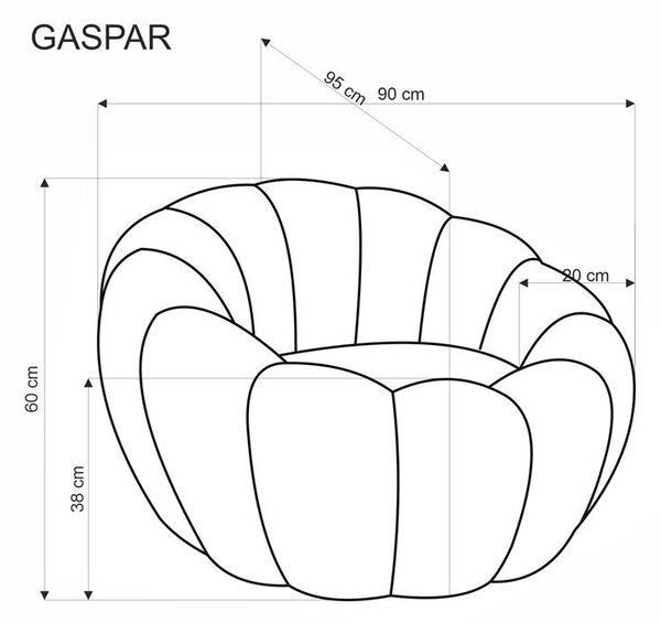 Fotolilu Gasparo (crem). 1092525