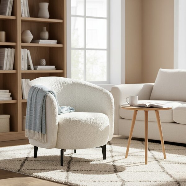 Fotoliu relax PRESS (alb + Negru). 1091535