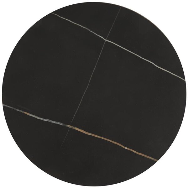 Set 2 buc. măsuțe de cafea Fantoma (marmură negru + auriu). 1092440
