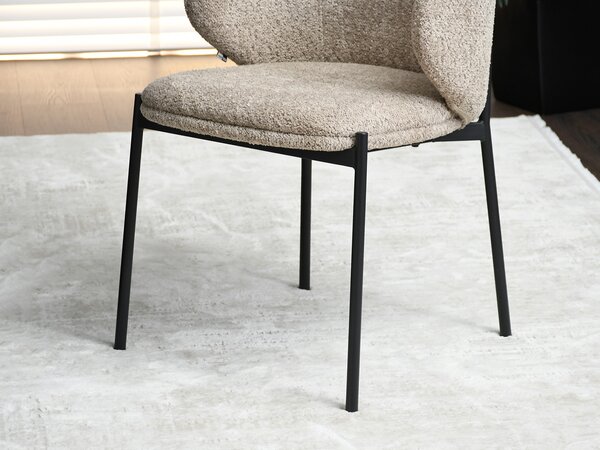 Scaun Marleen (bej închis + negru). Promo -13%. 1111152