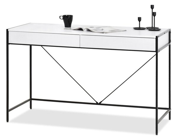 Masă PC Unica (alb + negru). Promo -18%. 1109851