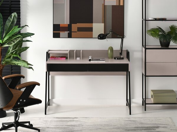 Masă PC Richiel (bej + negru). Promo -16%. 1109841