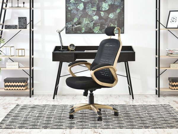 Fotoliu Rondoz (auriu + negru). Promo -18%. 1109968