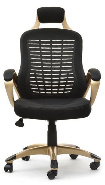 Fotoliu Rondoz (auriu + negru). Promo -18%. 1109968