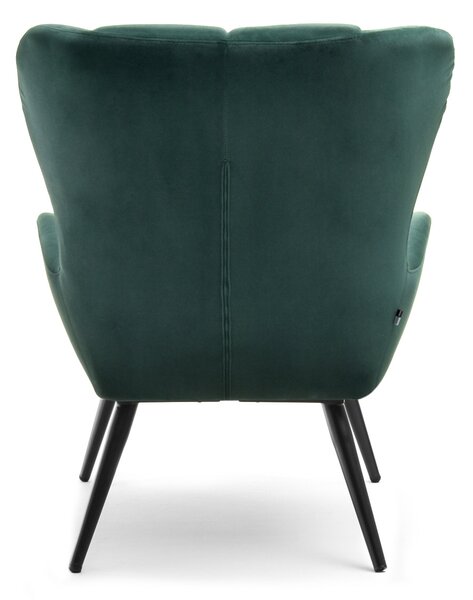 Fotoliu Kikino (verde + negru). Promo -18%. 1110129