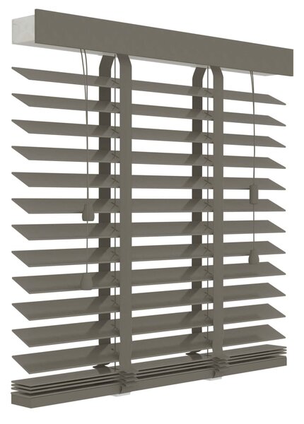 Decosol Jaluzele orizontale, gri taupe, 60 x 180 cm, lemn, 50 mm 8711439310364