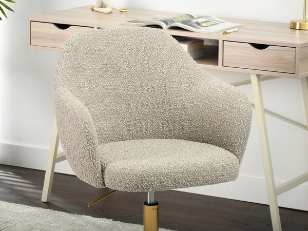 Fotoliu Lolo (bej + auriu). Promo -18%. 1110521