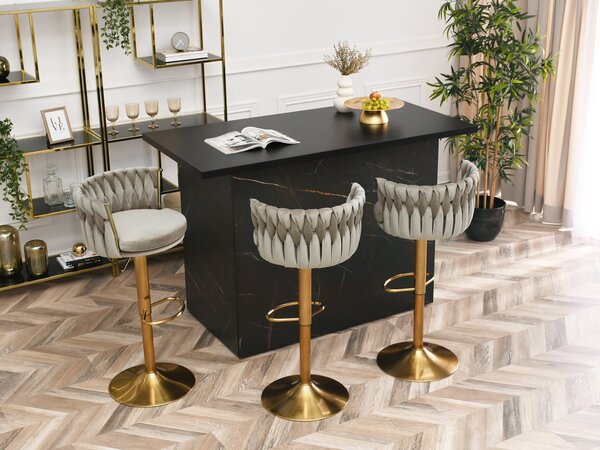 Scaun Adel (bej + auriu). Promo -14%. 1110639