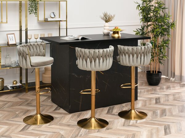 Scaun Adel (bej + auriu). Promo -14%. 1110639