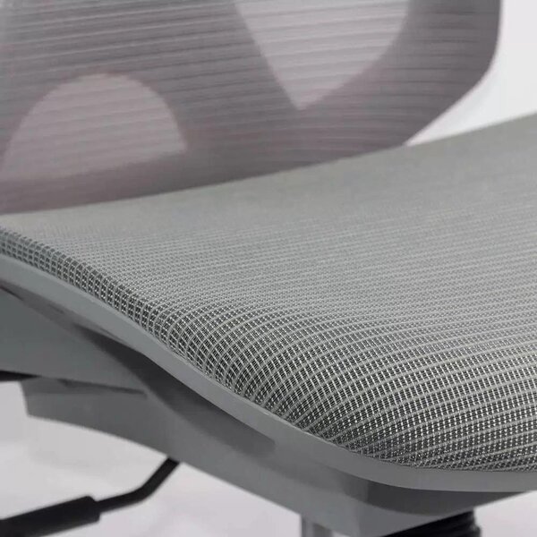 Scaun premium de birou ergonomic Mesh cu spatar înalt, suport lobar, roti 360°, reglare înaltime