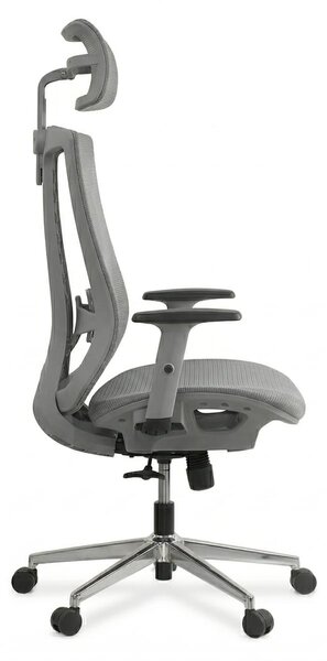 Scaun premium de birou ergonomic Mesh cu spatar înalt, suport lobar, roti 360°, reglare înaltime