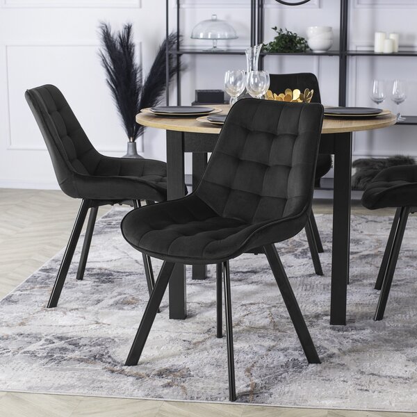 Scaun sufragerie Roprodocun (negru) . Promo -19%. 1118956