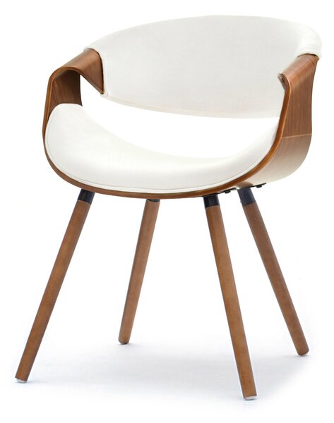 Scaun Bjorn K (alb + nuc). Promo -14%. 1110937