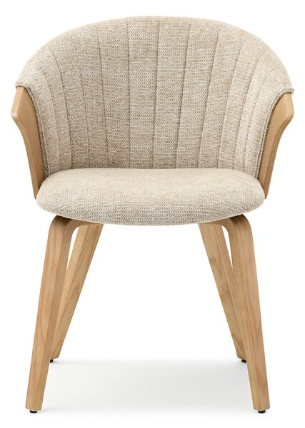 Scaun Gurman (bej + stejar). Promo -14%. 1111074