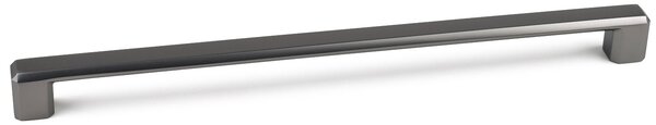 Maner pentru mobila Carli, finisaj negru gun metal CB, 320 mm