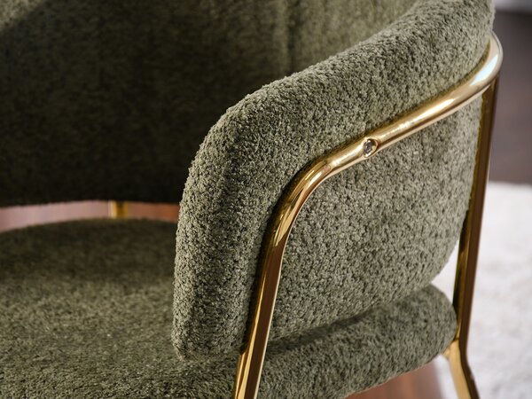Scaun Sorento (verde + auriu). Promo -13%. 1111279