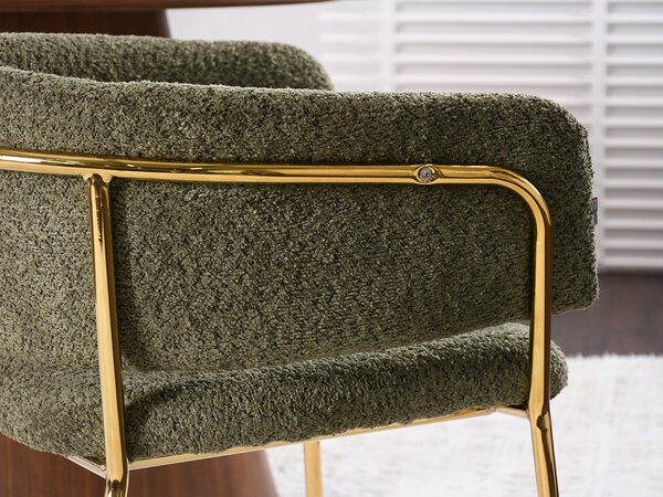 Scaun Sorento (verde + auriu). Promo -13%. 1111279