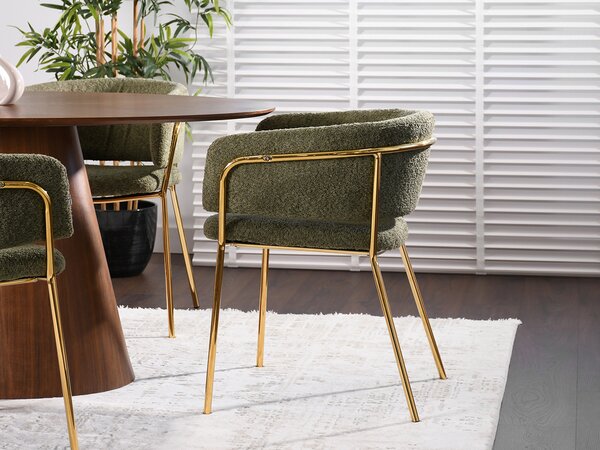 Scaun Sorento (verde + auriu). Promo -13%. 1111279
