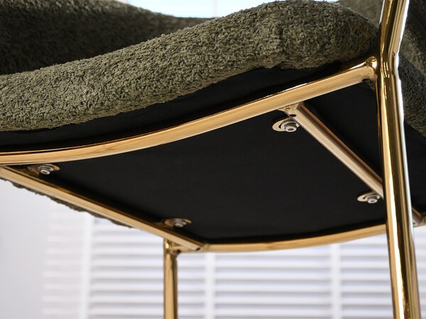 Scaun Sorento (verde + auriu). Promo -13%. 1111279