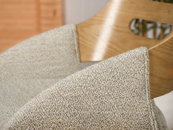 Scaun Theo K (bej + stejar). Promo -14%. 1111280