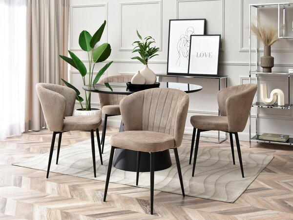 Scaun Zane (bej + negru). Promo -13%. 1111308