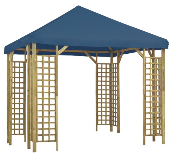 Pavilion, albastru, 3 x 3 m (310032+47708)