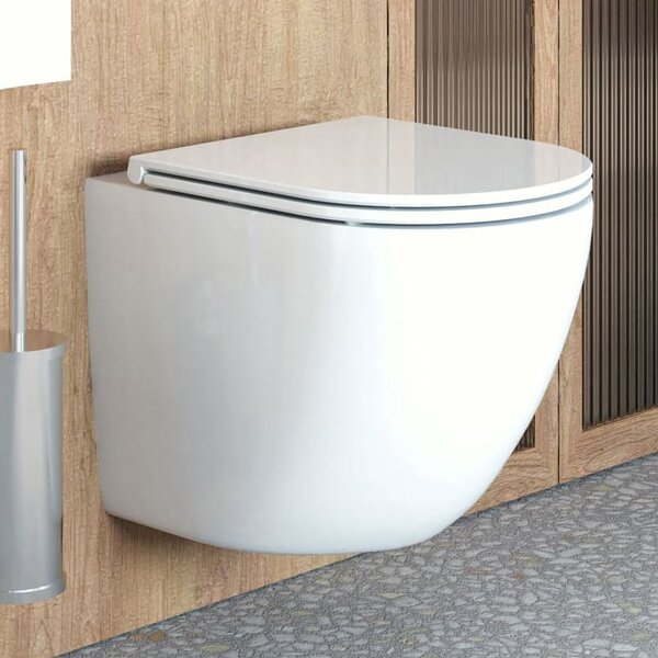 Oltens Hamnes capac wc SoftClose alb 45100000