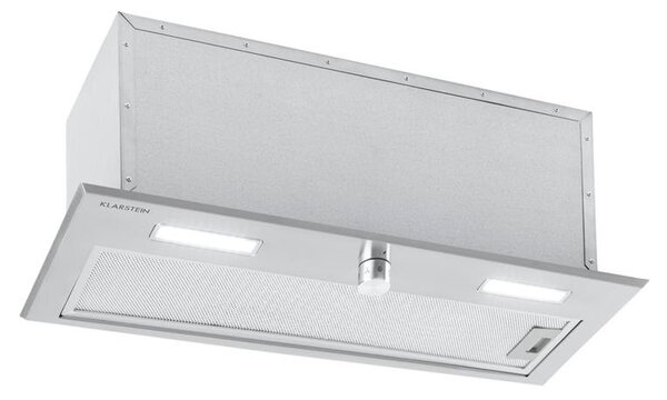 Klarstein Simplica, hotă, încorporat, 70 cm, extracție aerului: 400 m³ / h, LED, oțel inoxidabil
