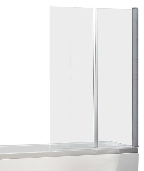 Oltens Fulla paravan cadă 98 cm două piese crom luciu/sticlă transparentă 23204100