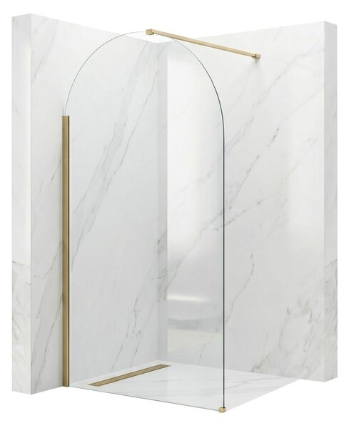 Rea Heaven, Paravan de duș walk-in, 100 cm, auriu mat, REA-K6684